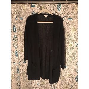 Jjill Long Black Sweater